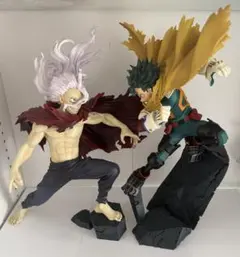 一番くじ 僕のヒーローアカデミア A賞 緑谷出久 B賞 死柄木弔 フィギュア