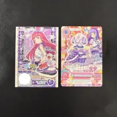 【アイカツ×プリパラ】入場特典 北条そふぃ 氷上スミレ