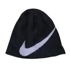 【00s】NIKE ニット帽 ビーニー リバーシブル vintage y2k