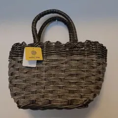 GENERAL STORE グレー かごバッグ