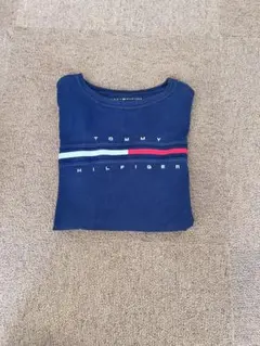 TOMMY HILFIGER ネイビー 長袖Tシャツ
