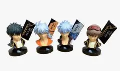 【銀魂】バストアップ 胸像フィギュア 4体セット