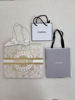 クリスチャン・ディオール、CHANEL、TOMFORDショップ袋