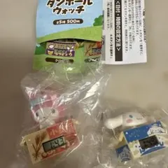 サンリオキャラクターズ　　ダンボールウォッチ　マイメロディ　シナモロール