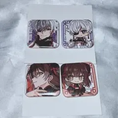 東京エイリアンズ 憂炎 缶バッジ くじ 色紙 チャイナ ポストカード