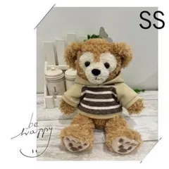 パーカー ボーダー×モカ☆ダッフィーSS シェリーメイSS☆ハンドメイド 洋服