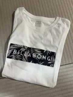 BILLABONG ボタニカルロゴ Tシャツ ホワイト