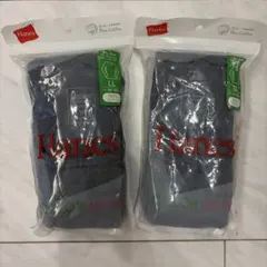 新品　Hanes ロングスリーブ2枚セット ヘインズ　コットン100%