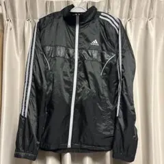 adidas ナイロンジャケットブラック