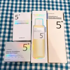 ナンバーズイン　5番　白玉グルタチオンC 4点セット