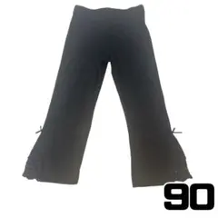 ブラックレース付きレギンス 90