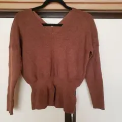 新品★SAISON DE PAPILLON Vネックペラムニットのサムネイル