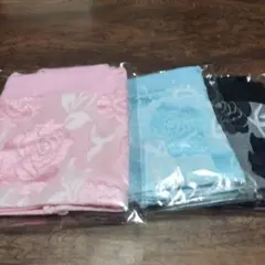 ローズ柄ショーツ3色セット