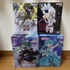 ワンピース 初音ミク フィギュア 4種セット