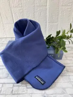 patagonia フリースマフラー グレー ネイビー マフラー メンズ レディース 差し込み フリース ネック