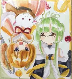 【ファンアート】魔法少女まどか⭐︎マギカ　 紫丁香　セルマテレーゼ