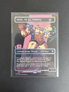 無敵の存在、クランゲ　サージfoil 英語 MTG無敵の存在、クランゲ ボーダーレス 英語 サージfoil | Mercari