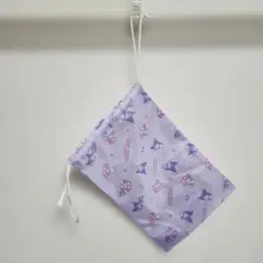 サンリオ　クロミ　巾着　マチあり