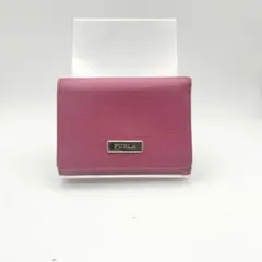 フルラ　折財布　財布　ピンク