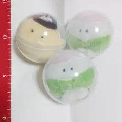 求心フレンズ　食べ物ふわふわぬいぐるみ2　□プリン1個　□ももまんじゅう2個