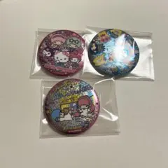 サンリオキャラクターズ キラキラBIG缶バッジ2 3点セット