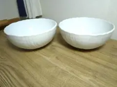 リチャードジノリ ベッキオホワイト 17㎝ ボウル 丼、2個のサムネイル