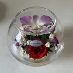 プリザーブドフラワー 置物