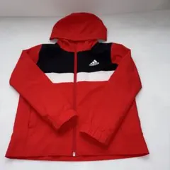 アディダス ナイロンジャケット　ウィンドブレーカー　アウター　130