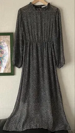 美品　チャオパニック　ワンピース　 ロングワンピース 小花柄　長袖