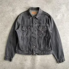 80s Levis 70506 0259 先染め ブラック USA製 42