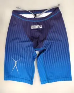 ☆美品☆【I1220】arena　アリーナ　クロスマーク付き　男子水着　Lサイズ