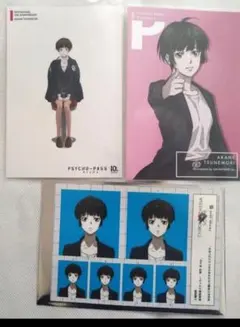 【未使用】PSYCHO-PASS　常守朱　ポストカード　証明写真　ノイタミナ