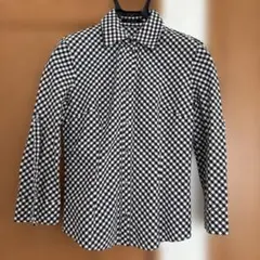 Le souk チェック柄　長袖シャツ　38のサムネイル