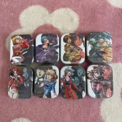 ガンダムミニ缶8種未開封セイラ、プル、レイン、アイナ、クリス、フォウ、クエス等