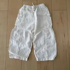 ZARA KIDS ワイドパンツ コットンリネン6Y 116cmのサムネイル