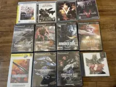 アーマード・コア　シリーズ　まとめて12本セット　PS2　PS3