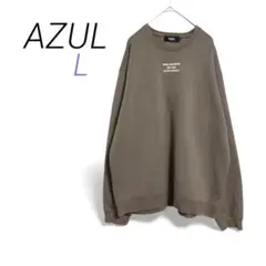AZUL【L】メンズオーバーサイズ トレーナー古着