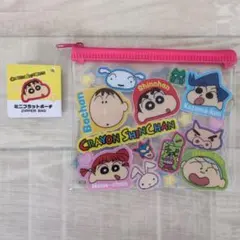 新品　クレヨンしんちゃん ミニフラットポーチ