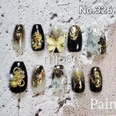 【オーダー】卒業ネイル　成人式　振袖　前撮り　袴　和柄　ネイルチップ