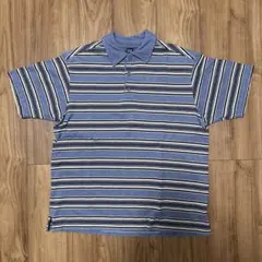 00s old gap ボーダー ポロシャツ y2k ストリート　greenyのサムネイル
