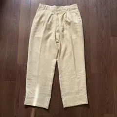 HONMA コーデュロイパンツ イエロー スラックス