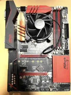 ASRock Fatal1ty H170 + i7 6700+リテールクーラー