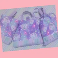 入園入学　レッスンバック　上靴入れ　体操服入れ