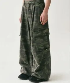 AVANDRESS カーゴパンツ M 迷彩 カモ MUSINSA