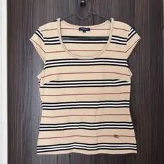 Burberry バーバリー ロンドン Tシャツ ロゴ ハイブランド ボーダー