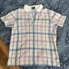 PEARLY GATES チェック柄ポロシャツ サイズ4（M）