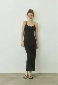 新品未使用alexia stam Rib Dress ワンピース ブラック M - メルカリ