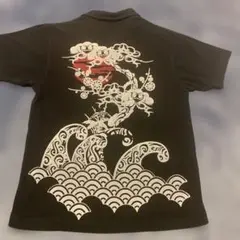 泥棒日記 ポロシャツ 和柄