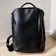 完売品✨香久山鞄 革と帆布のお出かけリュック 上質レザー 帆布 A4収納