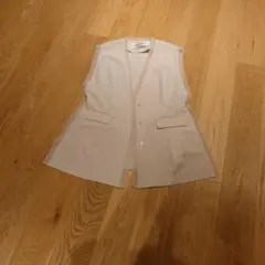 LOUNIE アイボリー ノースリーブベスト